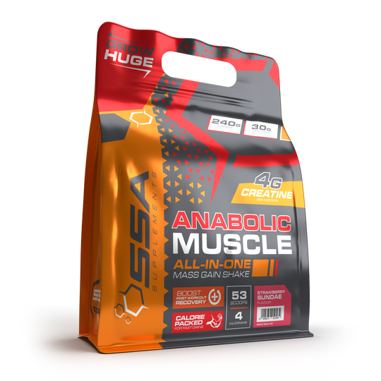 SSA Supplements Anabolic Muscle 4kg Bag