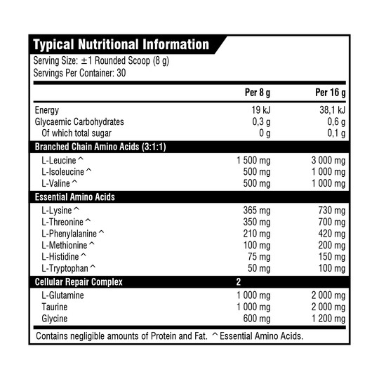 SSA Supplements Amino-X - 210g