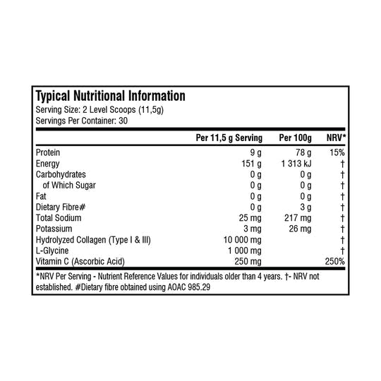 SSA Supplements Superior Collagen - 345g