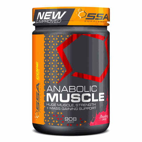 SSA Supplements Anabolic Muscle Stack - 908g Bag