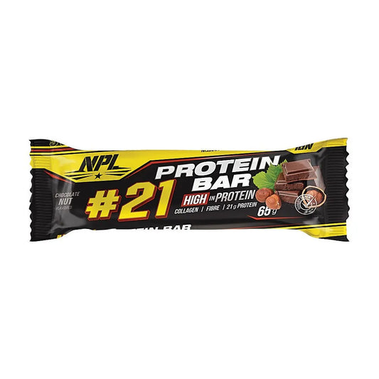 NPL #21 Protein Bar 65g Choc Nut Single