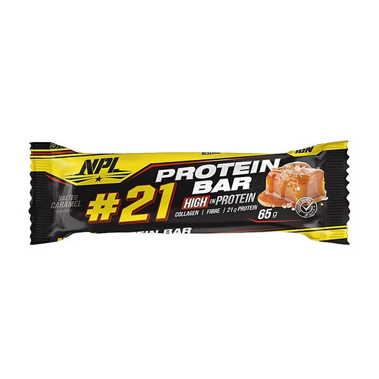 NPL #21 Protein Bar 65g Caramel Sea Salt Single