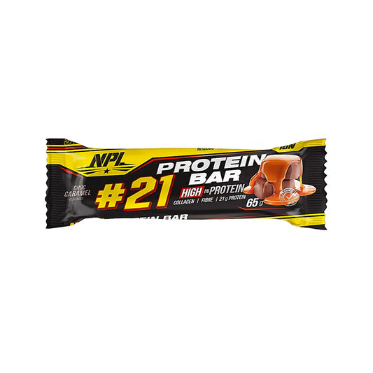 NPL #21 Protein Bar 65g Choc Caramel Single