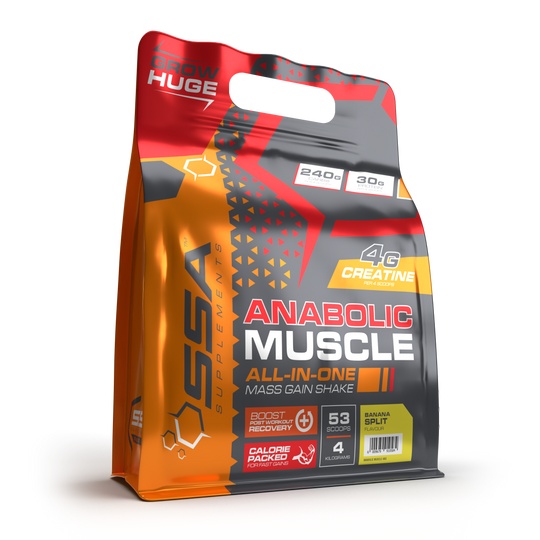SSA Supplements Anabolic Muscle 4kg Bag