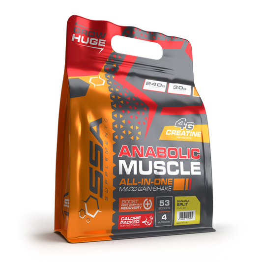 SSA Supplements Anabolic Muscle 4kg Bag