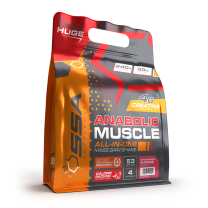 SSA Supplements Anabolic Muscle 4kg Bag
