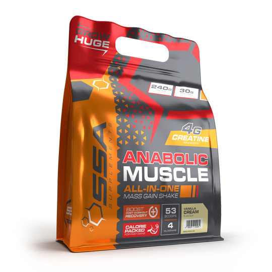 SSA Supplements Anabolic Muscle 4kg Bag