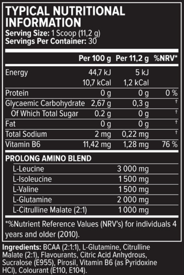 Evolve Nutrition Prolong 336g