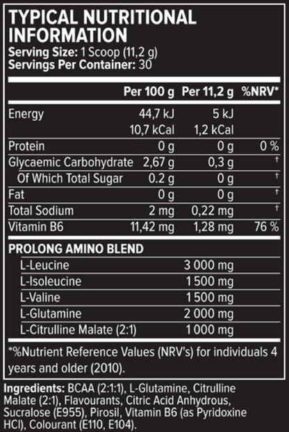 Evolve Nutrition Prolong 336g
