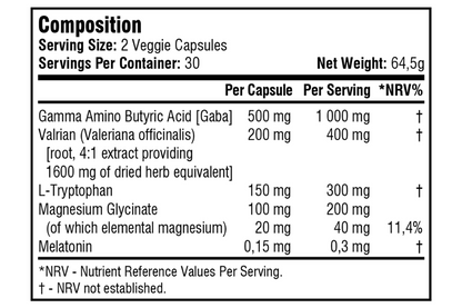 SSA Supplements Sleep & Recover 60caps