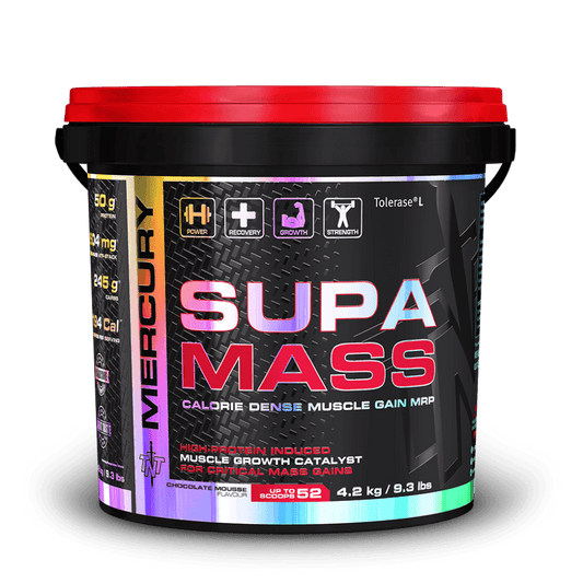 TNT Mercury Supa Mass 6.4kg - Chocolate Nut (Mass Gainer)