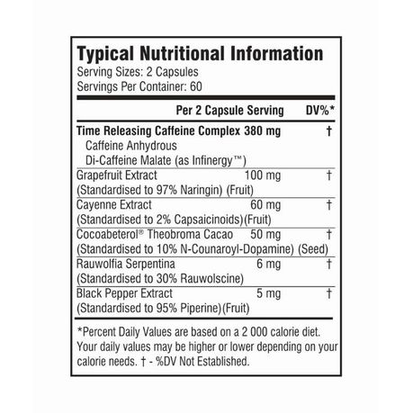 Barbarian Nutrition Thermo Axe 2.0- 120 Caps