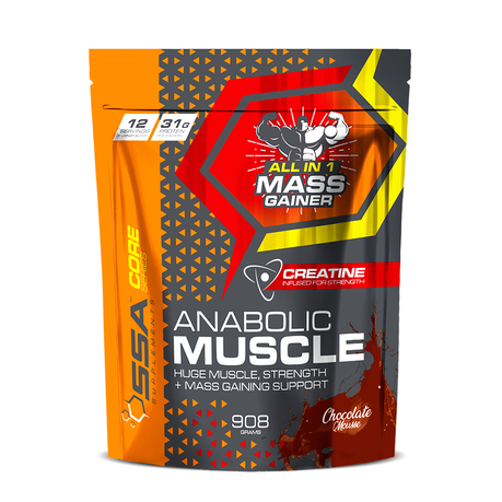 SSA Supplements Anabolic Muscle Stack - 908g Bag