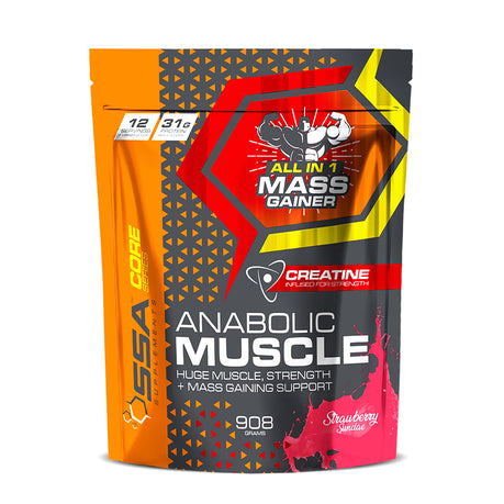 SSA Supplements Anabolic Muscle Stack - 908g Bag